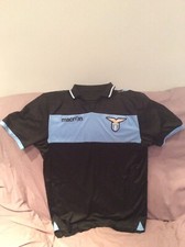 Rarissima maglia da calcio della Lazio Macron Tg XL vintage da collezione