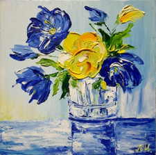 Dipinto ad olio 8x8"