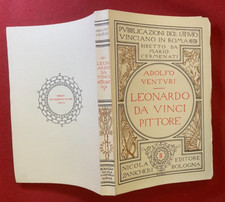 Adolfo VENTURI - LEONARDO DA VINCI PITTORE Zanichelli (1985) Libro illustrato