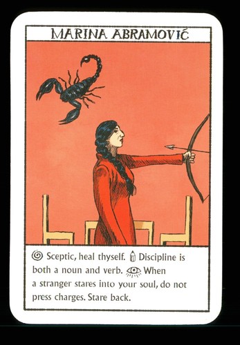 Card marina abramovic - 1,