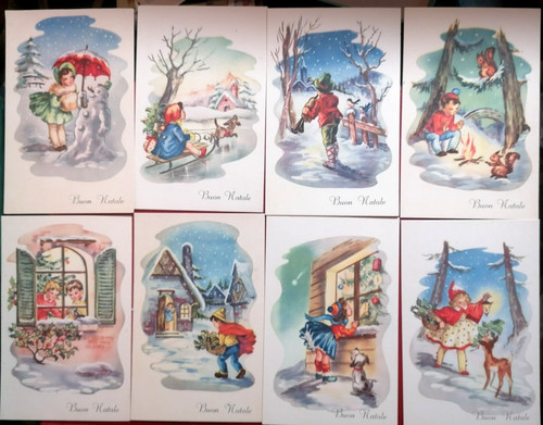 Serie completa cartoline - completa, di