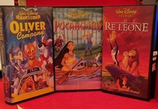 Lotto 3 videocassette Disney