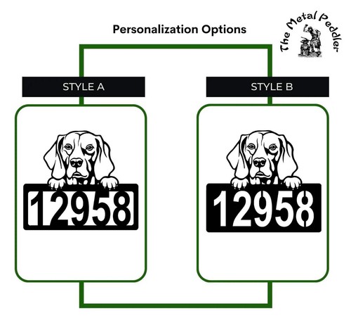 Insegna indirizzo weimaraner - insegna,