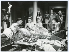 1956 LE SCHIAVE DI CARTAGINE Jorge MISTRAL Gianna Maria CANALE Foto 24x18 cm