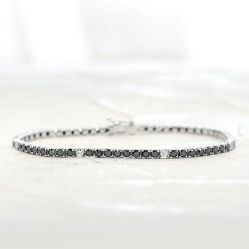 Pt900 850 bracciale tennis - pt900/850,