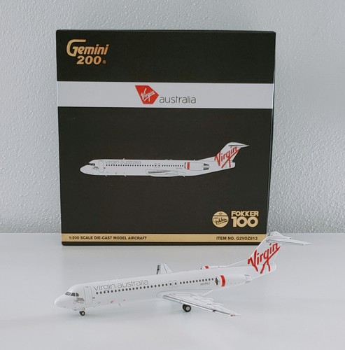 Gemini 200 fokker 100 - gemini, 1:200