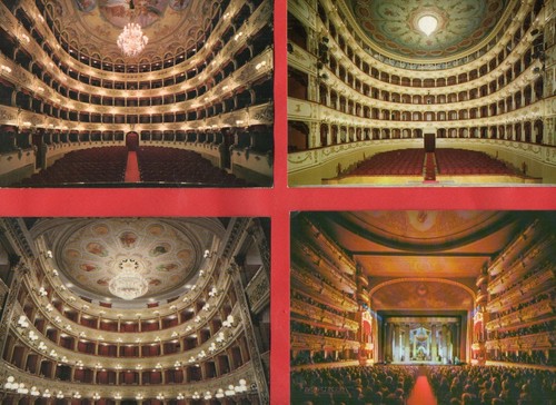 Teatro lotto 11 cartoline - di,