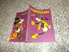 TOPOLINO N.2 ORIGINALE MONDADORI DISNEY 1949 +GIOCO+BOLLINO+RARO DIFETTO STAMPA
