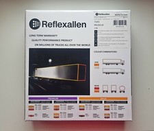 NASTRO ADESIVO SEGNALETICO RIFLETTENTE ROSSO OMOLOGATO ECE 104 50 METRI CAMION