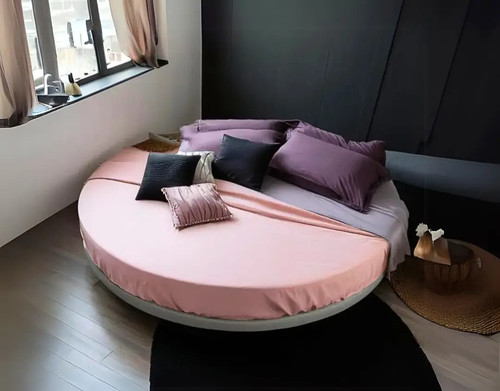 Letto rotondo matrimoniale - letto,