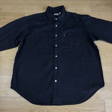 Camicia denim Levis nera