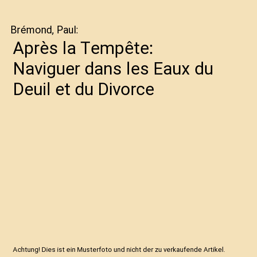 Après tempête naviguer - après, la
