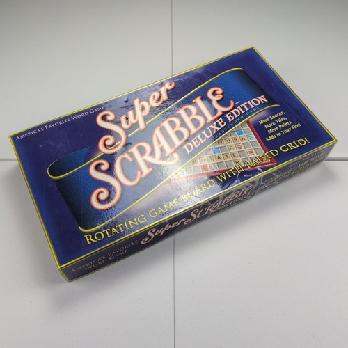 Super scrabble deluxe edition - super,