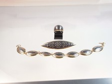 Bellissimo set argento tula
