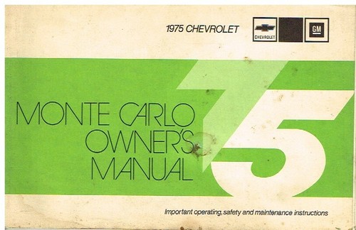 Manuale proprietario chevrolet - manuale,