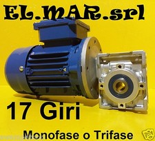 Motoriduttore 17 Giri HP 0,12