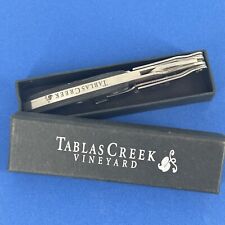 Coutale Sommelier TABLAS CREEK VINEYARD Corkscrew Wine Key Opener - Wood Handle