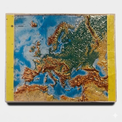 Carta geografica europa - geografica,