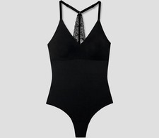 Body True & Co scollo a V nero