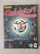 Album figurine 2002-2003 Calciatori Panini 2002/03 completo Bello