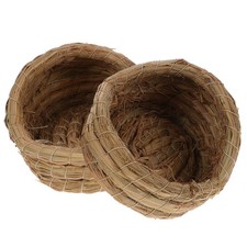 2 Pezzi Nido Pollaio Tessuto a