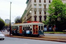 PHOTO  MILANO TRAM. APRIL