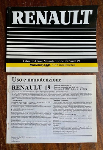 Renault libretto uso e - 19,
