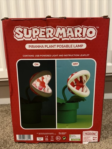 Lampada led super mario pianta - lampada,