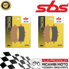 4 PASTIGLIE FRENO ANTERIORE SBS RACING SINTER APRILIA TUONO 1100 V4 2021
