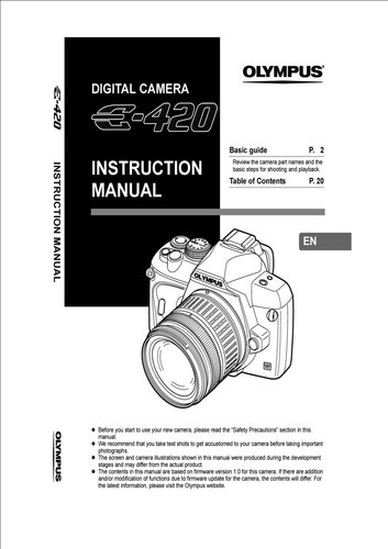 Olympus 420 fotocamera - olympus,