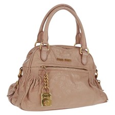 Borsa a mano Miu Miu in pelle