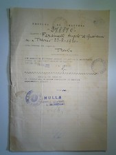 Piego Lieutenenza "PRETURA DI