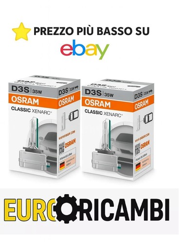 Coppia lampade xenon osram - coppia,