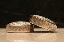 Antica antica elegante coppia