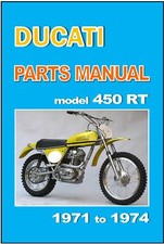 DUCATI Parts Manual 450 RT