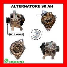 ALTERNATORE 90AH FIAT MULTIPLA 1.6 16V BIPOWER 76KW '99