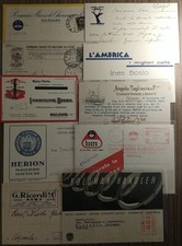 LOT OF 10 ADVERTISING