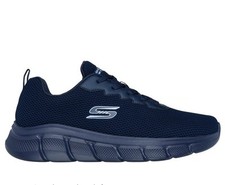 Skechers Scarpe Uomo Bobs B Flex-Chill Edge, Memory Foam - /NVY (Navy)