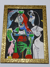 Pablo Picasso , Framed oil on