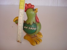 (372) CERAMICA THUN NUMERATA PUBBLICITARIA RISO GALLO DAL 1856