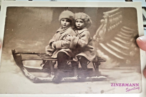 Cartolina zinermann sporting - cartolina,
