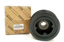 PULEGGIA, ALBERO MOTORE originale Toyota per LAND CRUISER 1990/01-2007/01 134...