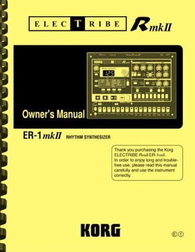 Korg electribe mk - korg, er-1