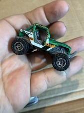 Matchbox MBX 4x4 We Leave No Stone Unturned TAPPETINO verde Jeep auto confezione da 10 ottime condizioni C218