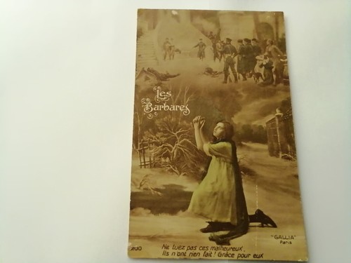 Cartolina francia guerra - cartolina,