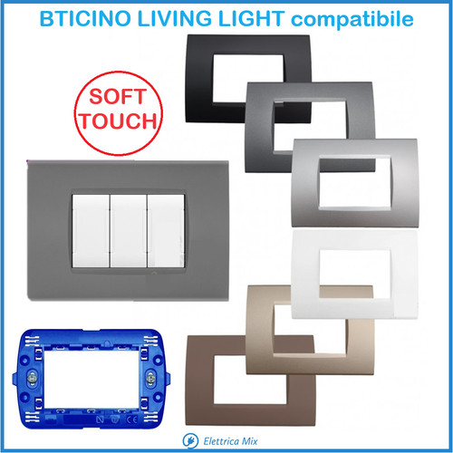 Placca placche bticino living - bticino,
