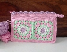 Borsa stile Granny Fatta A