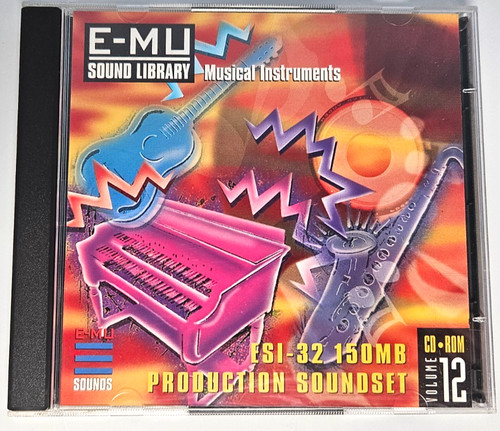 Sound library esi 32 - e-mu, “esi-32