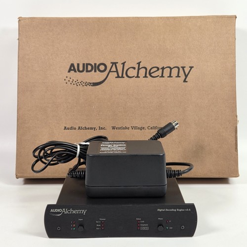 Audio alchemy dde - audio, motore