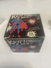 RARO! Kryptonite rock Superman